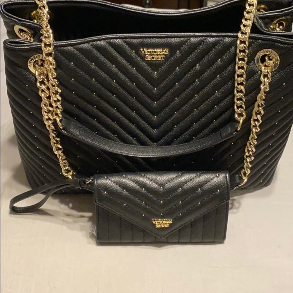 Victoria Secret Tote Bag w/matching Wallet